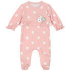 Baby Girls Pink & White Babygrows ( 2-Pack ), 2, hi-res